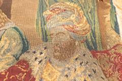 Antique French Tapestry 35 x 38 - 4241317