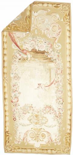 Antique French Tapestry 47 x 103 - 4240669