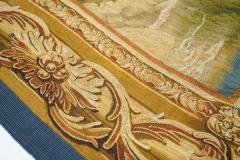 Antique French Tapestry 7 11 x 10 4  - 4241467