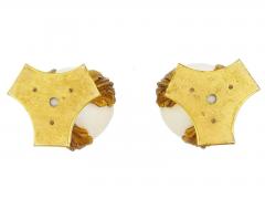 Antique French White Marble And Gilt Bronze Cassolettes - 4202518