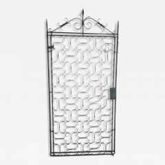 Antique French Wrought Iron Entry Gate - 4211625