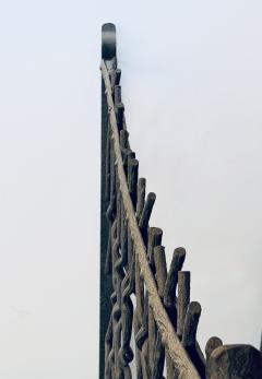 Antique French Wrought Iron Gate - 4702434