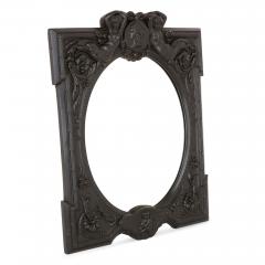 Antique French ebony dressing table mirror - 1683158