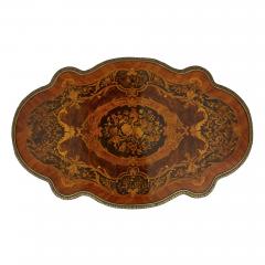 Antique French marquetry and gilt bronze centre table - 1433220
