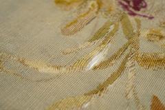 Antique French tapestry seat cover Circa 1890 one of pair 110 x 20  - 4241021