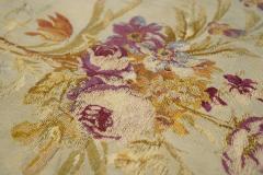 Antique French tapestry seat cover Circa 1890 one of pair 110 x 20  - 4241022