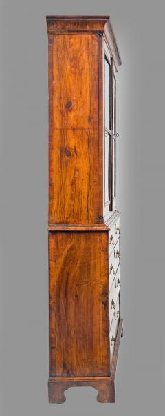 Antique George I Walnut Secretaire Bookcase - 503710