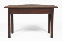 Antique George II Oak D End Table - 4546990