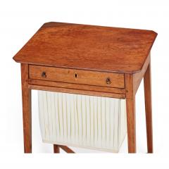 Antique George III Mahogany Sewing Table - 4815489
