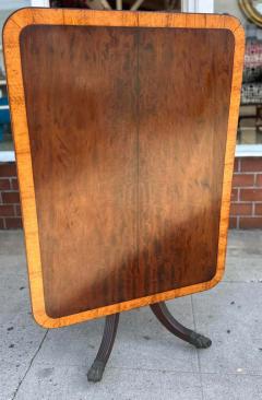 Antique George III Satinwood Inlaid Tilt Top Tea Table - 3368035