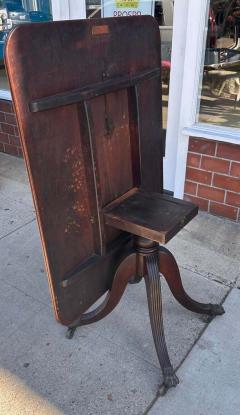 Antique George III Satinwood Inlaid Tilt Top Tea Table - 3368036