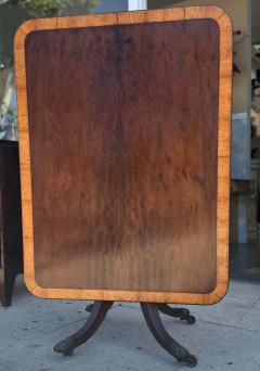 Antique George III Satinwood Inlaid Tilt Top Tea Table - 3368059