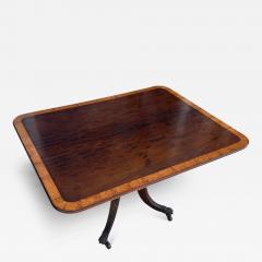 Antique George III Satinwood Inlaid Tilt Top Tea Table - 3372566