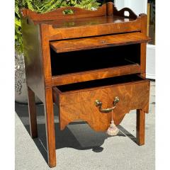 Antique Georgian English Bedside Table or Nightstand - 3523243