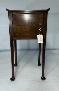 Antique Georgian Mahogany Side Cabinet with Elegant Raised Feet - 4229338