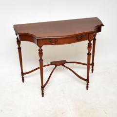 Antique Georgian Style Inlaid Console Table - 3122243