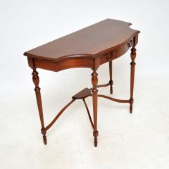 Antique Georgian Style Inlaid Console Table - 3122250