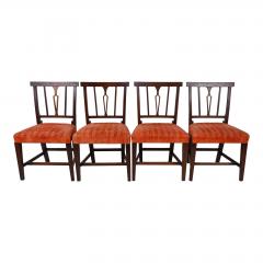 Antique Georgian Style Mahogany Dining Chairs Set of 4 - 1767859