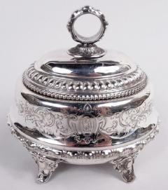 Antique German Biedermeier Classical Silver Box C 1910 - 4032867