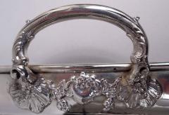 Antique German Classical Silver Tea Tray - 4371703