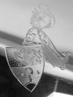 Antique German Classical Silver Tea Tray - 4371718