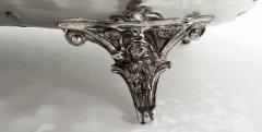 Antique German Hanau Rococo Silver Bowl with Cherub Frolics - 3984077