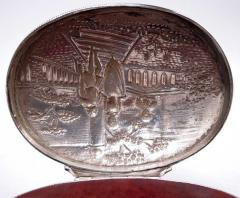 Antique German Neoclassical Silver Trinket Box - 4337605