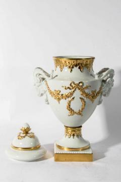 Antique German Porcelain and Gold Vase - 70163