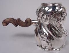 Antique German Rococo Silver 5 Piece Coffee Tea Set - 4253178