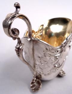 Antique German Rococo Silver Creamer - 4190318