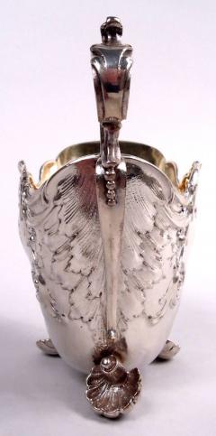 Antique German Rococo Silver Creamer - 4190320