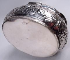 Antique German Rococo Silver Keepsake Casket - 4126053