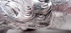 Antique German Silver Hound Dog Stirrup Cup - 3986199