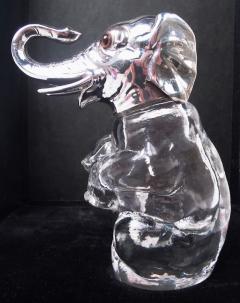 Antique German Sterling Silver Glass Figural Elephant Sugar Caster - 4424795