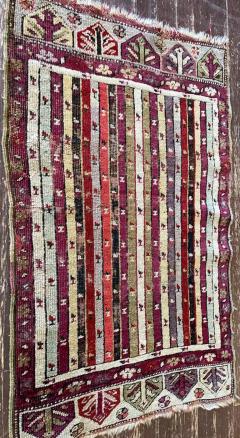 Antique Ghiordes Yastik Anatolian Rug - 3973946