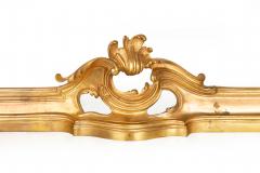 Antique Gilt Bronze Fireplace Fender with Chenets by Bouhon Paris - 4623293