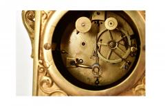 Antique Gilt Bronze S vres Porcelain Mantel Clock Raingo Fr res S vres Paris - 4315748