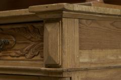 Antique Glazed Dresser in Solid Pine 19th Century - 4467885