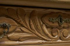 Antique Glazed Dresser in Solid Pine 19th Century - 4467886