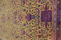 Antique Golden Manchester Kashan Carpet The Finest 10 x 14 - 3969076