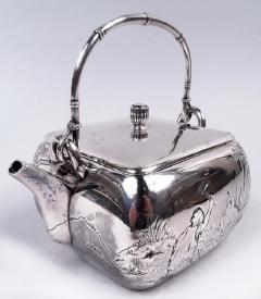 Antique Gorham Japonesque Sterling Silver Teapot 1881 - 3986591