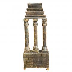 Antique Grand Tour Marble Model of Architectural Ruins - 4707504