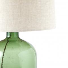 Antique Green Demijohn Lamp - 2648165