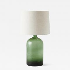 Antique Green Demijohn Lamp - 2667765