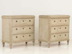 Antique Gustavian Style Chests of Drawers a Pair - 2199838