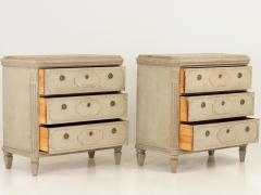 Antique Gustavian Style Chests of Drawers a Pair - 2199841