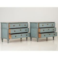 Antique Gustavian Style Chests of Drawers a Pair - 2204519