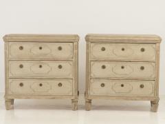 Antique Gustavian Style Chests of Drawers a Pair - 4098976