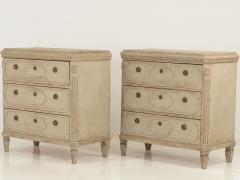 Antique Gustavian Style Chests of Drawers a Pair - 4098978
