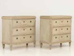 Antique Gustavian Style Chests of Drawers a Pair - 4098980